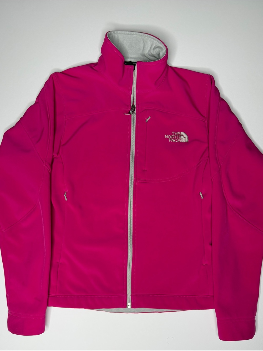 Women’s The North Face Women's Bright Pink Softshell Jacket size S